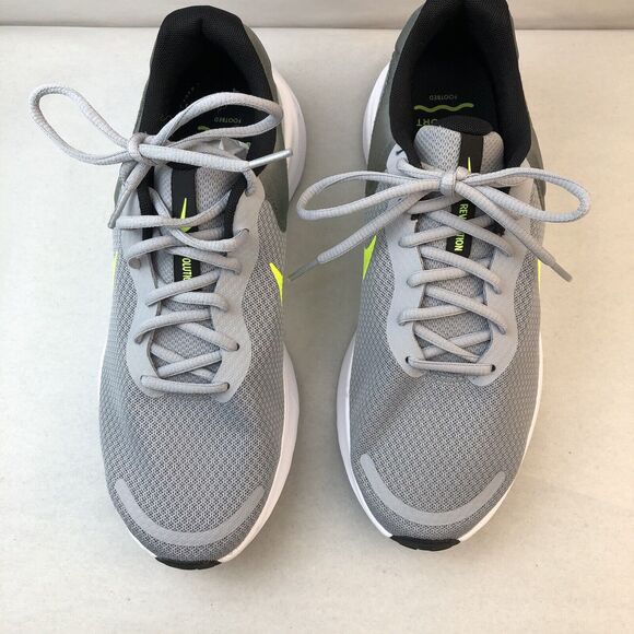 Nike Revolution 7 Wolf Grey Volt Running Shoes Sneakers Mens Size's FB22… - Picture 13 of 16